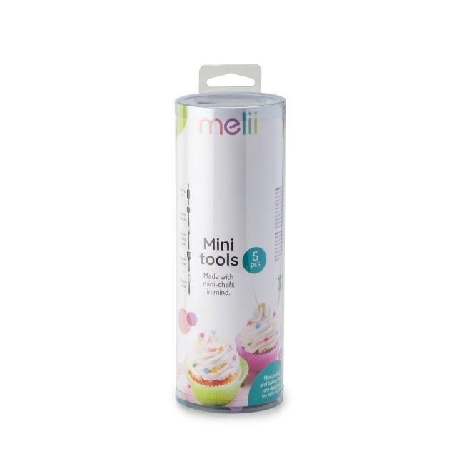 SET 5 PIESE MINI USTENSILE BAKING, MELII, COLORATE VIVML12900