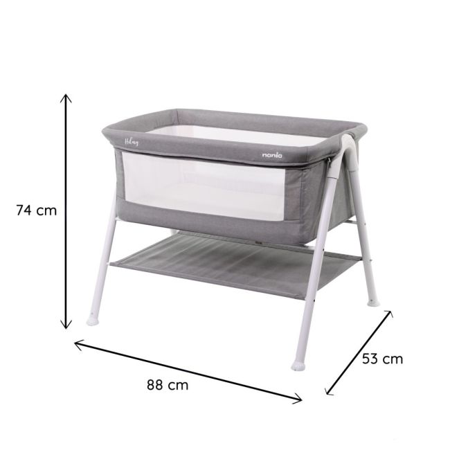 PATUT CO-SLEEPER, HILLARY, GREY VIVTT0033220820