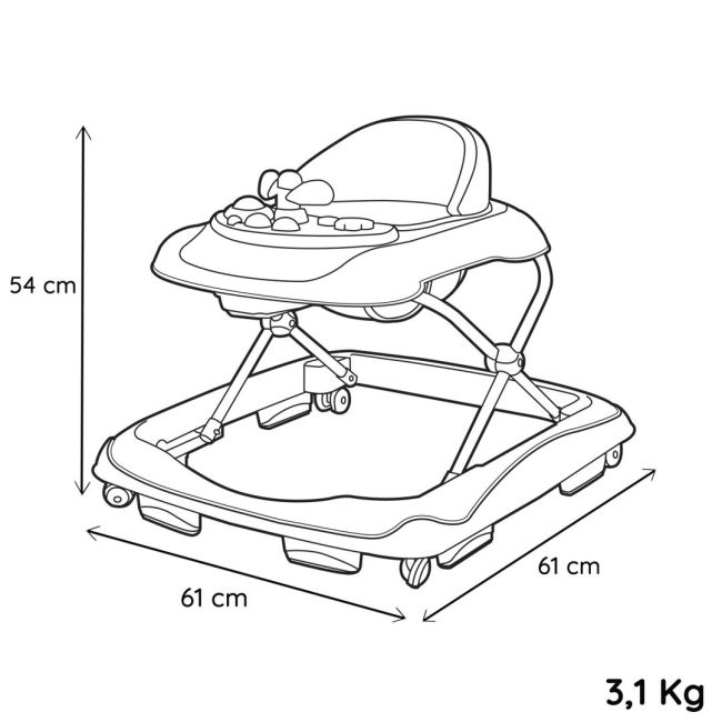 PREMERGATOR NANIA BASILE, GREY VIVTT888E0003