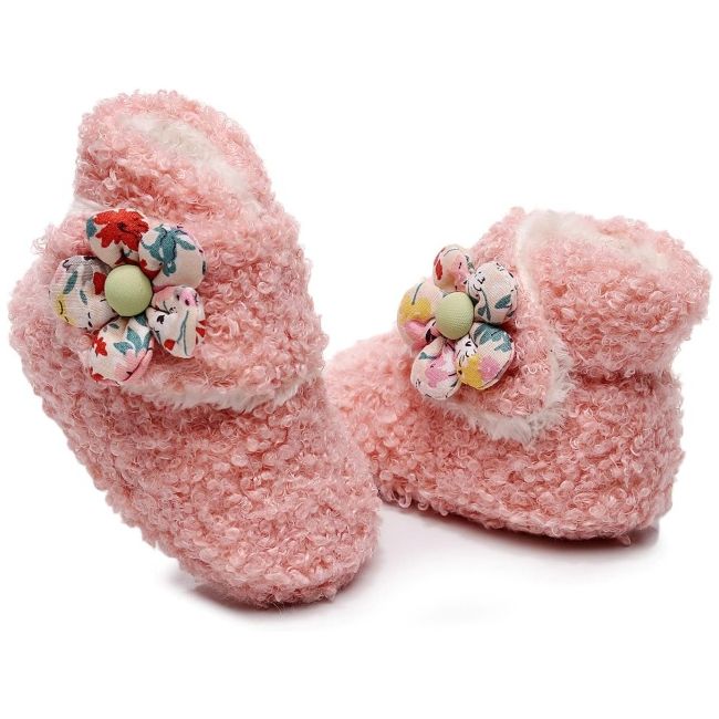 Cizmulite roz pentru fetite - floricica chhz0551-5-ci2