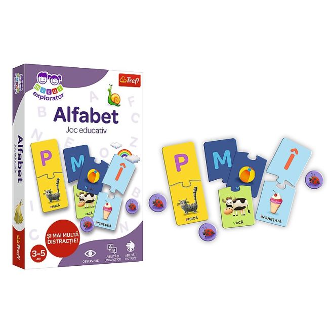 JOC EDUCATIV ALFABETUL MICUL EXPLORATOR VIV01980