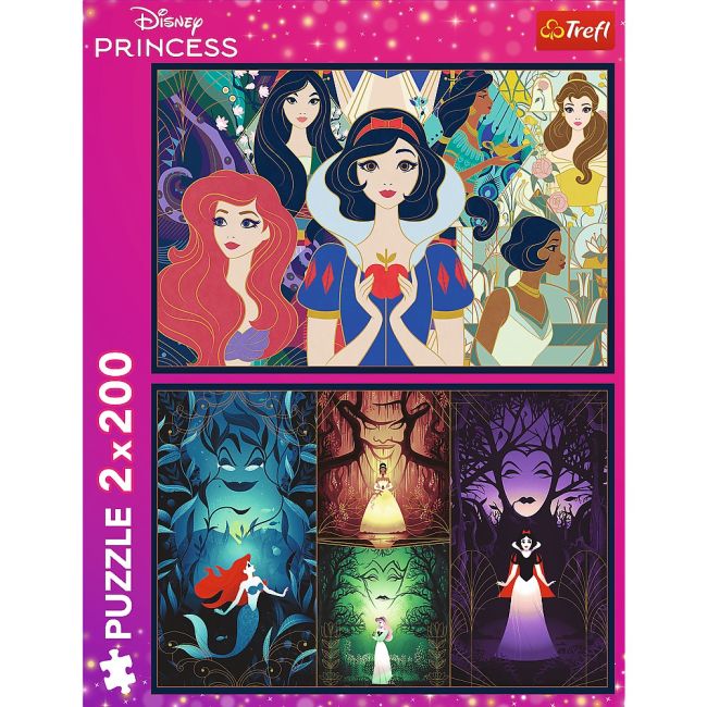 PUZZLE TREFL 2X200 DISNEY FRUMOASELE PRINTESE VIV13317