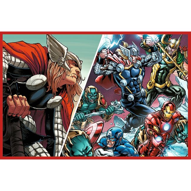 PUZZLE TREFL 2X200 MARVEL AVENGERS APARATORII LUMII VIV13318