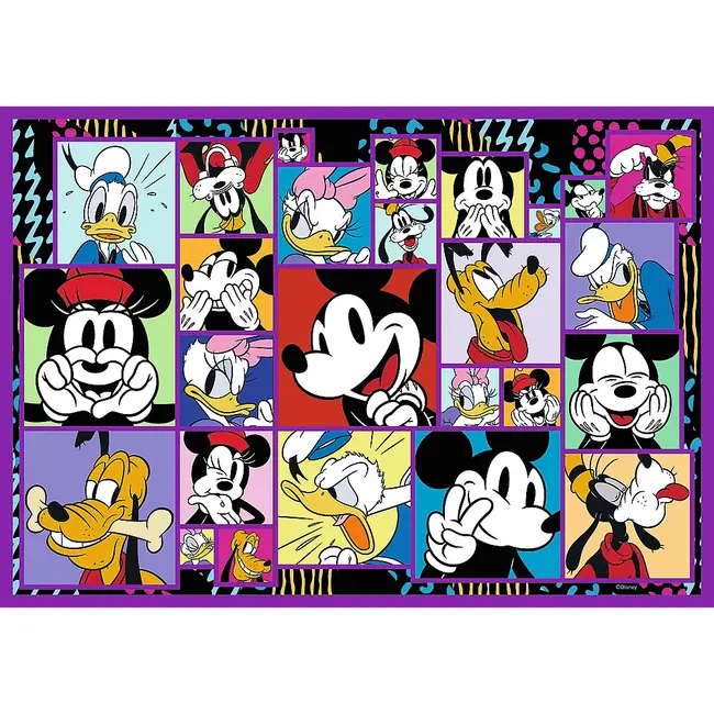 PUZZLE TREFL 4X250 DISNEY MICKEY MOUSE SI PRIETENII VIV13308