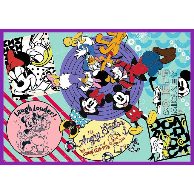 PUZZLE TREFL 4X250 DISNEY MICKEY MOUSE SI PRIETENII VIV13308