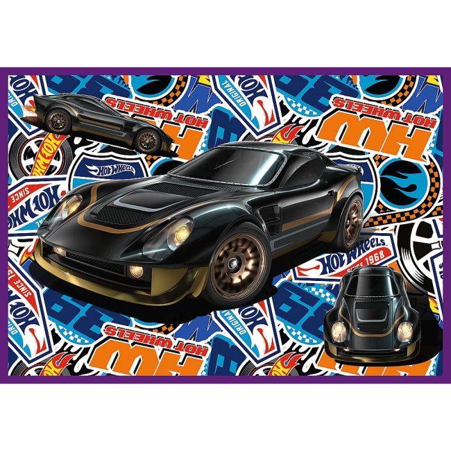 PUZZLE TREFL 4X250 HOT WHEELS MASINI DE CURSE VIV13312