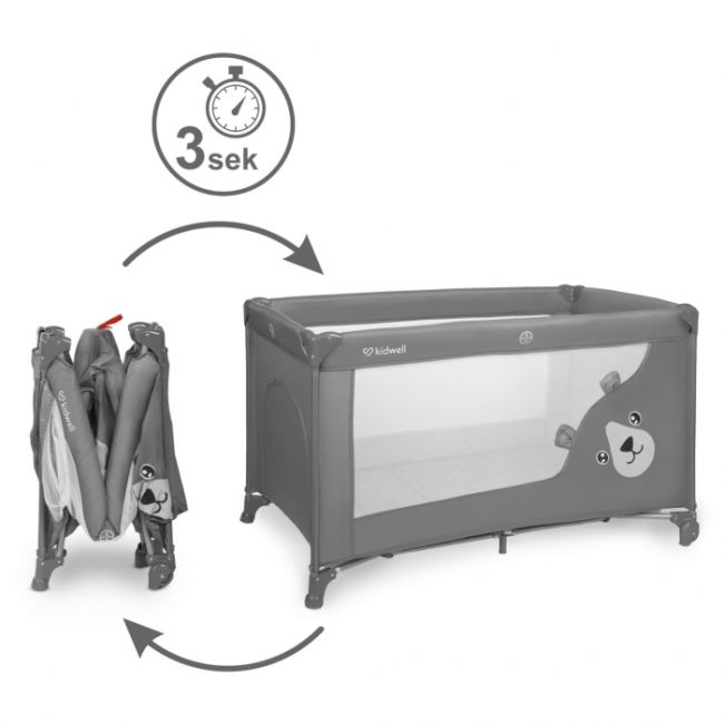 Patut pliabil kidwell blissy duo - gray edeedilotubli02a2