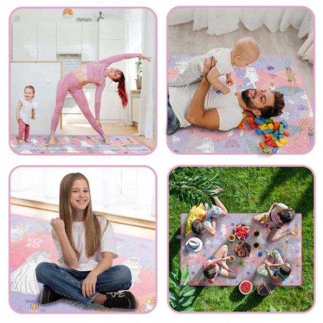 Salteluta de joaca xxl 200 x 120 x 0.3 cm ricokids rk-343 - fashion edeedi734301
