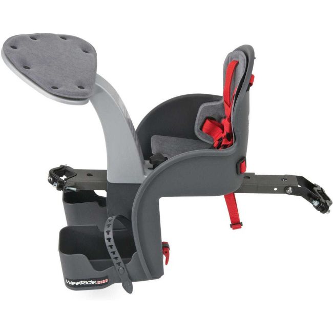 Set Scaun bicicleta copii, Pozitie montare Centru, 15 Kg si Casca Protectie XS 44-48 Fairy Tail WeeRide WR01SKFT BBJWR01SKFT_Gri