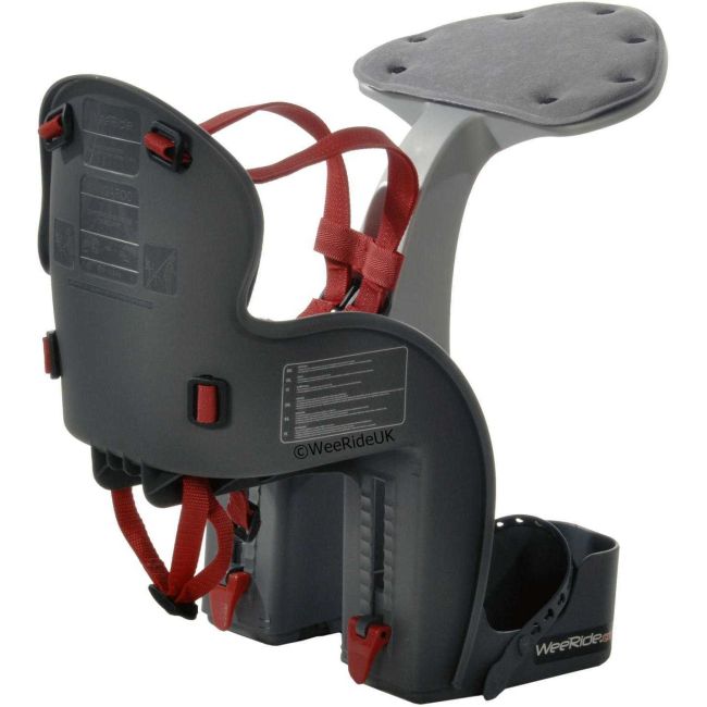 Set Scaun bicicleta copii, Pozitie montare Centru, 15 Kg si Casca Protectie XS 44-48 Fairy Tail WeeRide WR01SKFT BBJWR01SKFT_Gri