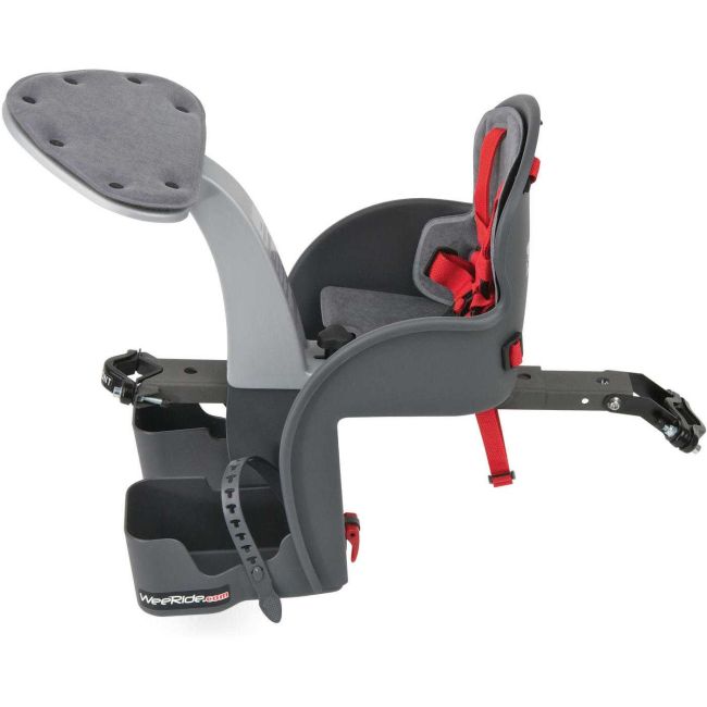 Set Scaun bicicleta copii, Pozitie montare Centru, 15 Kg si Casca Protectie XS 44-48 Police WeeRide WR01SKPL BBJWR01SKPL_Gri