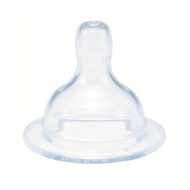 Set tetine de silicon cu flux variabil, 2 buc BebeduE 57034 BBJ57034_Transparent