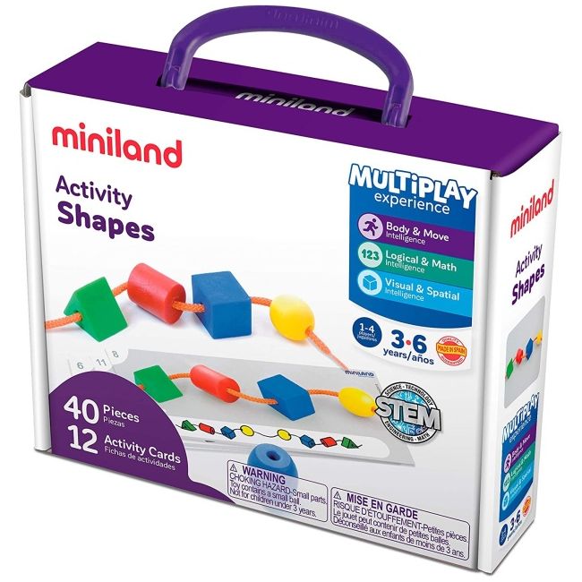 Activitati educative - forme geometrice miniland ml31783