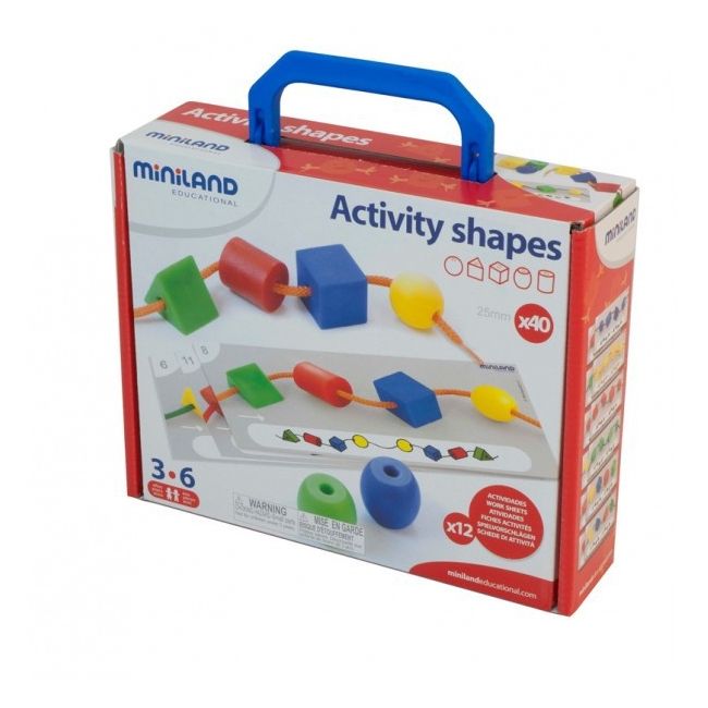 Activitati educative - forme geometrice miniland ml31783