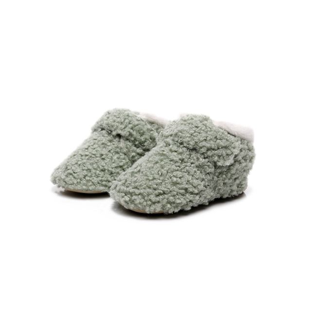Botosei imblaniti verde cu alb pentru baietei chxh00271-2-va1