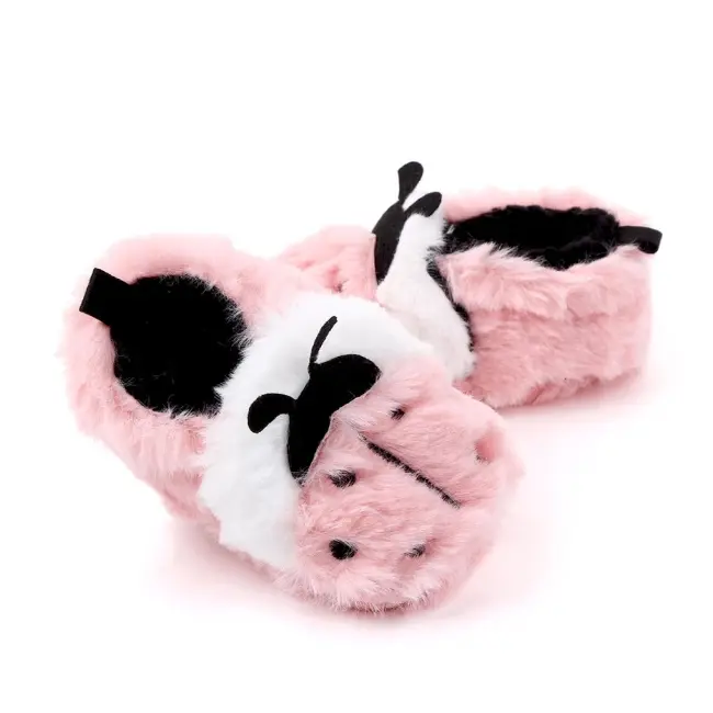 Botosei pentru bebelusi, roz, cu design buburuza chd2352-5-ci6