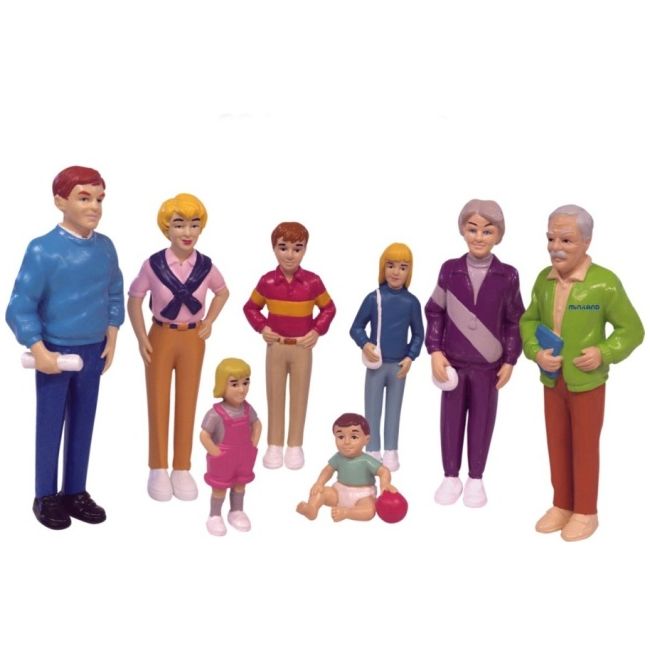 Familie de europeni miniland 8 figurine ml27395