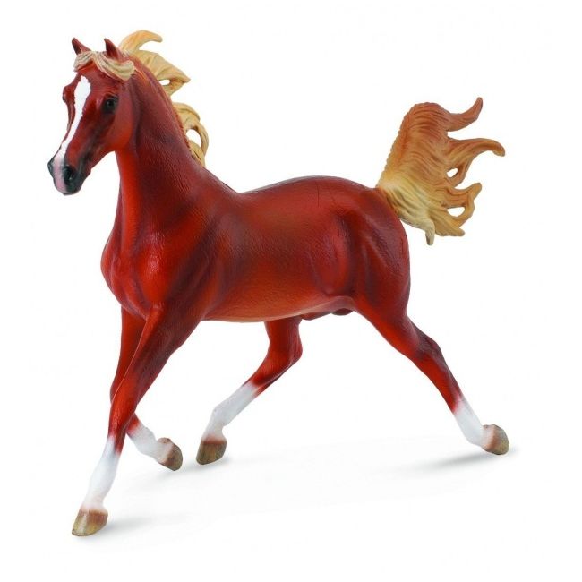 Figurina armasar arabian chestnut - collecta col88538deluxe