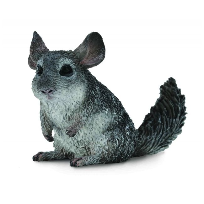 Figurina chinchilla cu coada lunga m collecta col88722m