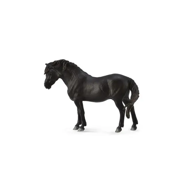 Figurina ponei negru dartmoor l collecta col88603l