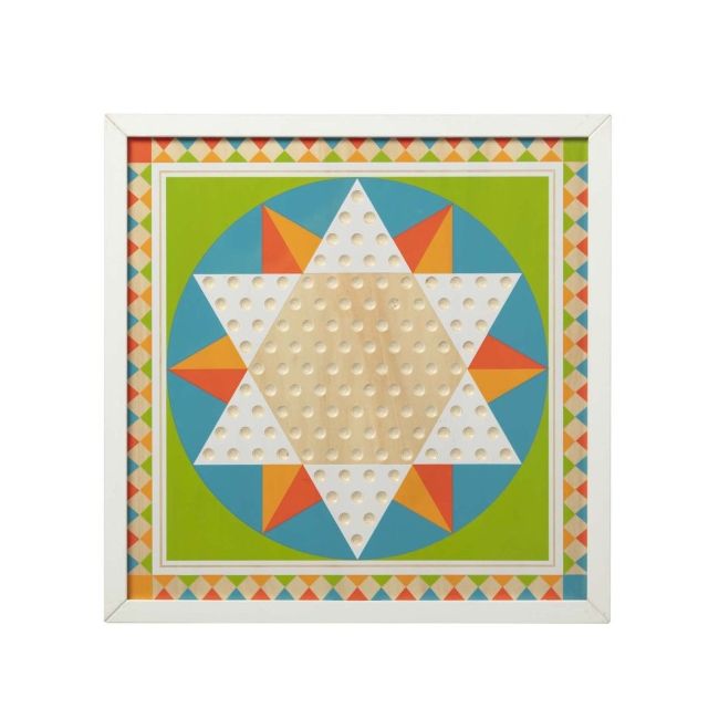 Joc de societate 2 in 1 solitaire si sah chinezesc - melissa & doug md30382