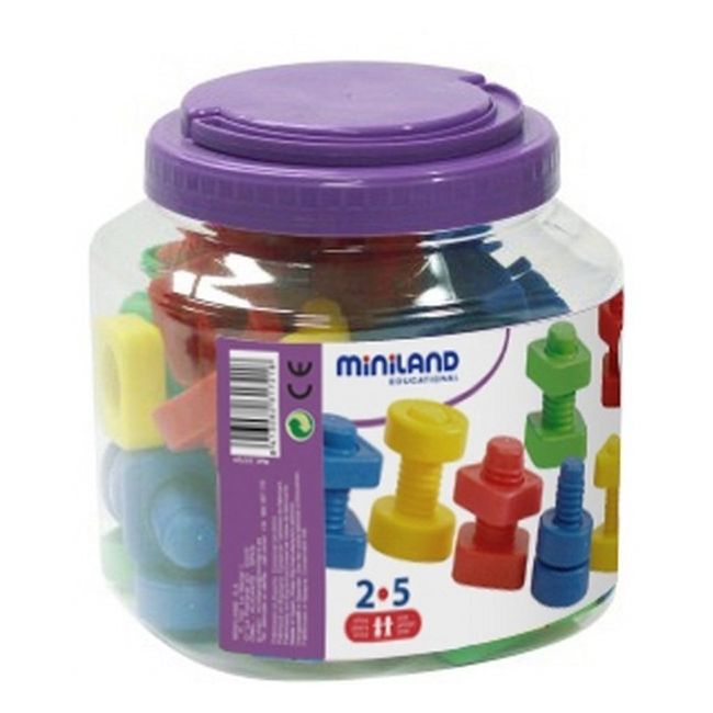 Joc suruburi si piulite miniland ml31721