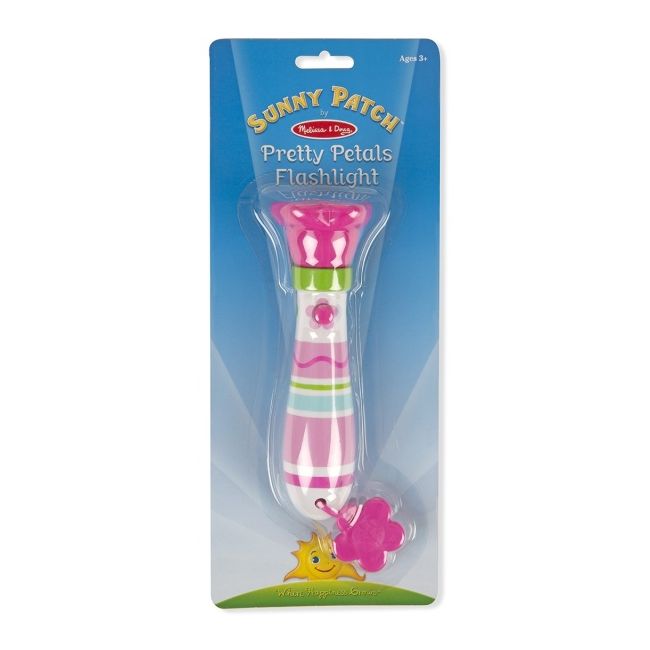Lanterna pentru copii pretty petals flashlight - melissa and doug md6337
