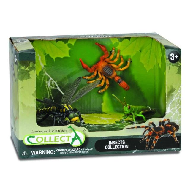 Set 3 figurine insecte - collecta col89136sob
