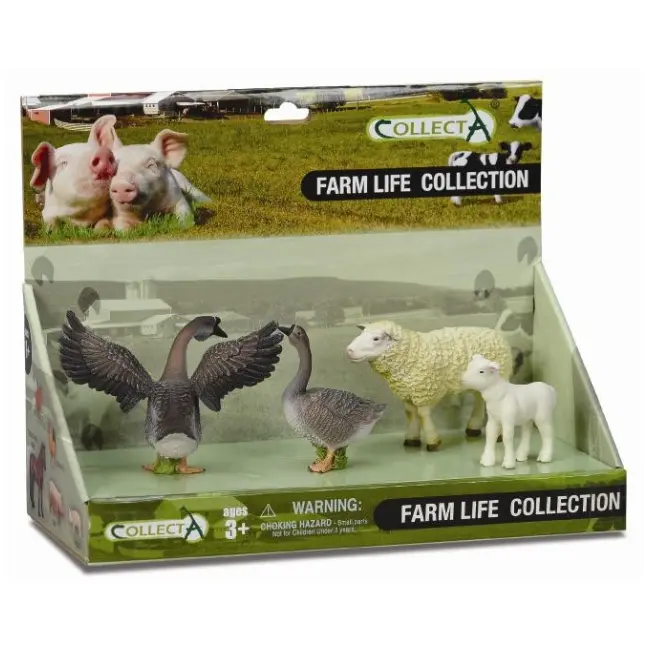 Set 4 figurine viata la ferma- collecta col89572lpp