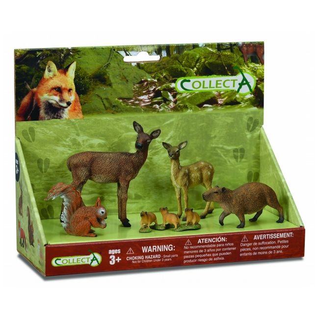 Set 5 figurine lumea padurii collecta col89570lpp