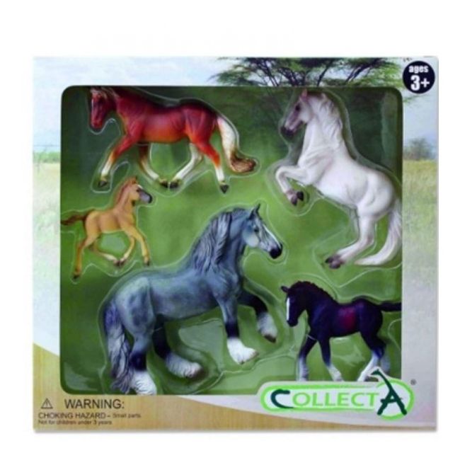 Set 5 figurine viata cailor collecta col89670wb