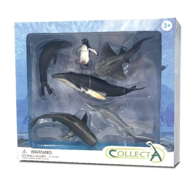 Set 6 figurine viata marina - collecta col84050wb