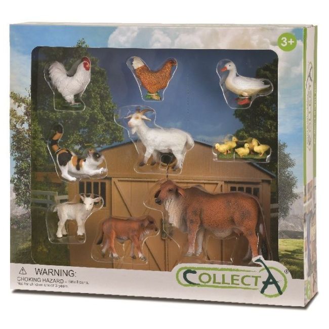 Set 9 figurine viata la ferma collecta col84049wb