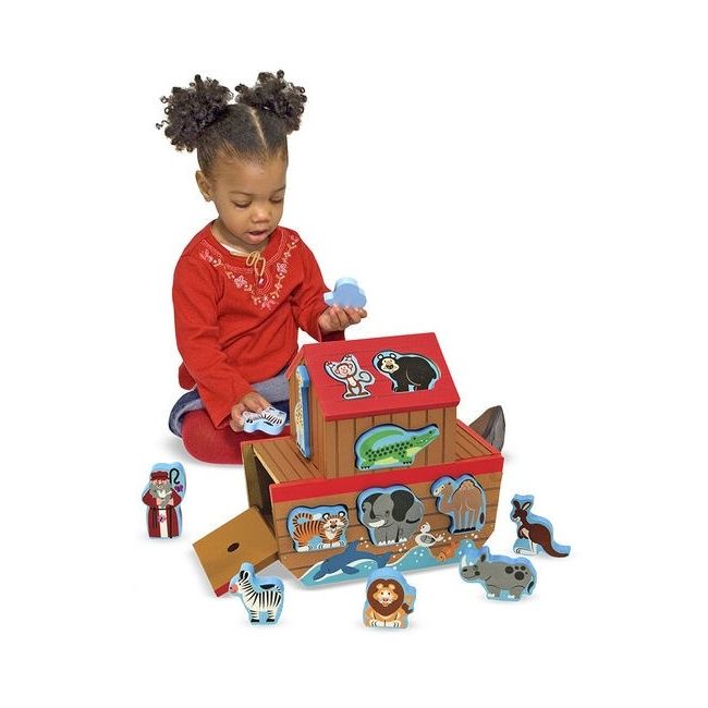 Set de joaca din lemn arca lui noe melissa and doug md3786