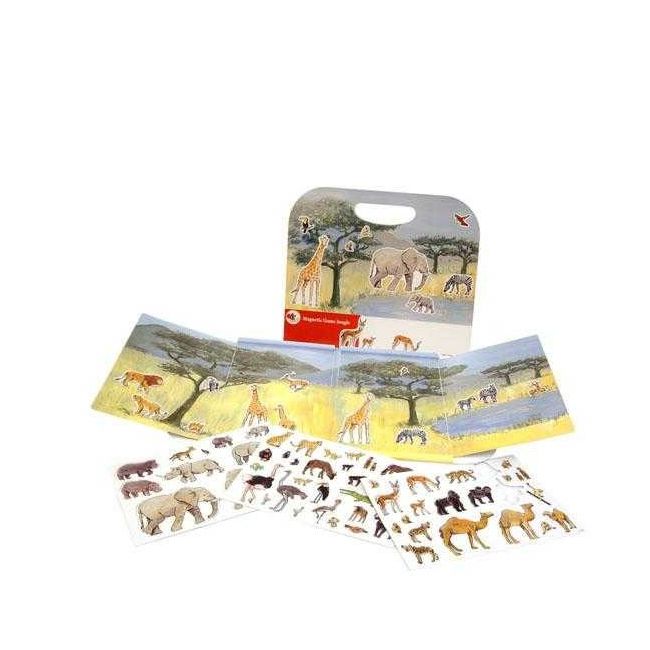 Animale din jungla, set magnetic, egmont toys egm_630651