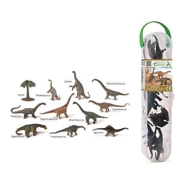 Cutie cu 12 minifigurine pictate manual sauropode a1213 cola1213box