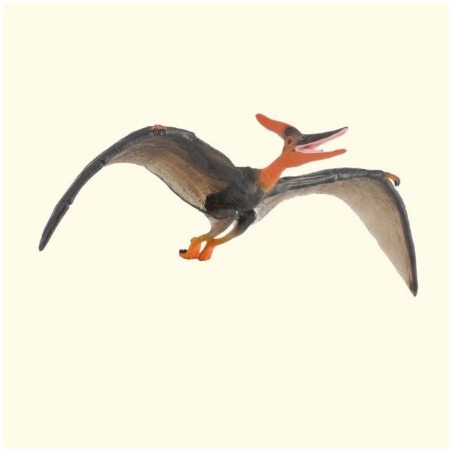 Figurina dinozaur pteranodon pictata manual scara 1:40 deluxe collecta col88249deluxe