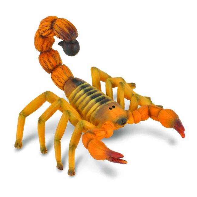 Figurina scorpion galben pictata manual m collecta col88349m
