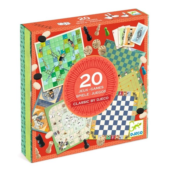 Joc 20 de jocuri clasice, djeco dj05219