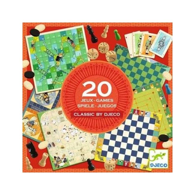 Joc 20 de jocuri clasice, djeco dj05219