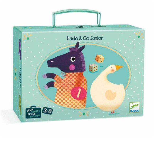 Joc clasic ludo & co junior, djeco dj05226