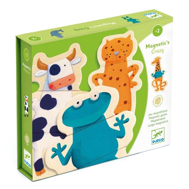 Joc cu magneti animale amuzante, djeco dj03111