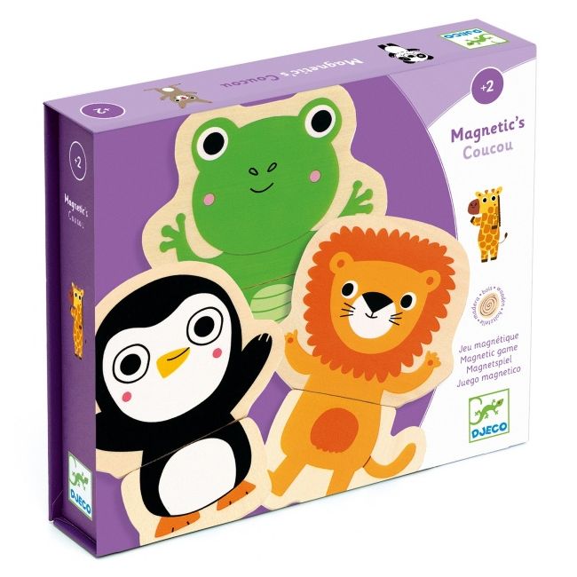 Joc cu magneti animale prietenoase, djeco dj03118