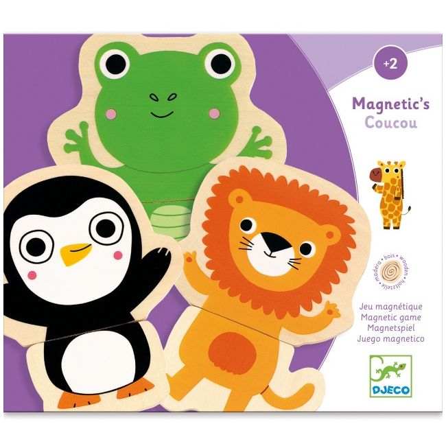 Joc cu magneti animale prietenoase, djeco dj03118