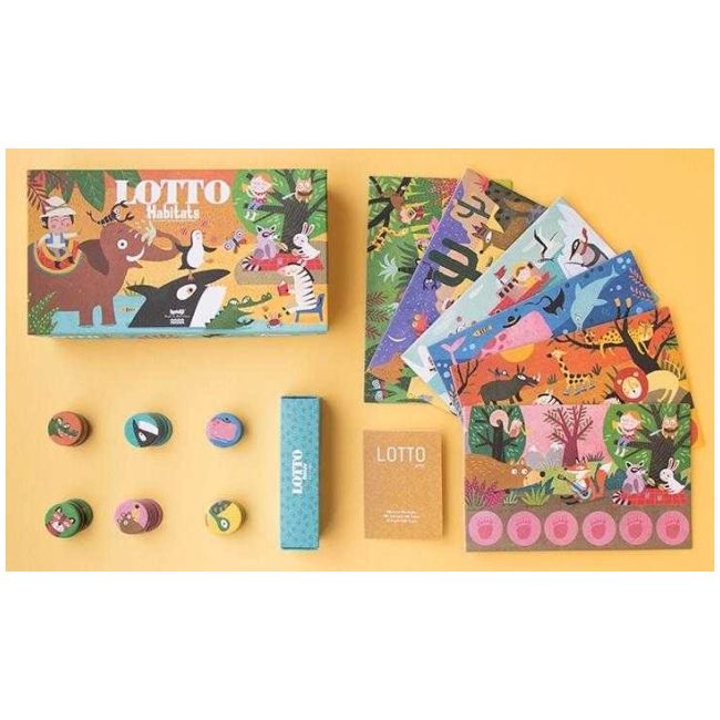Joc de asociere loto habitat, londji lj_fg003u