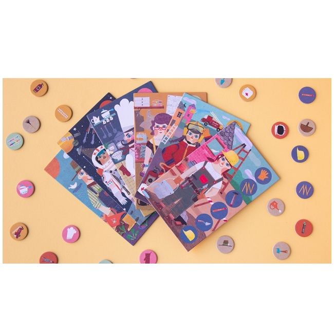 Joc de asociere loto meserii, londji lj_fg002u