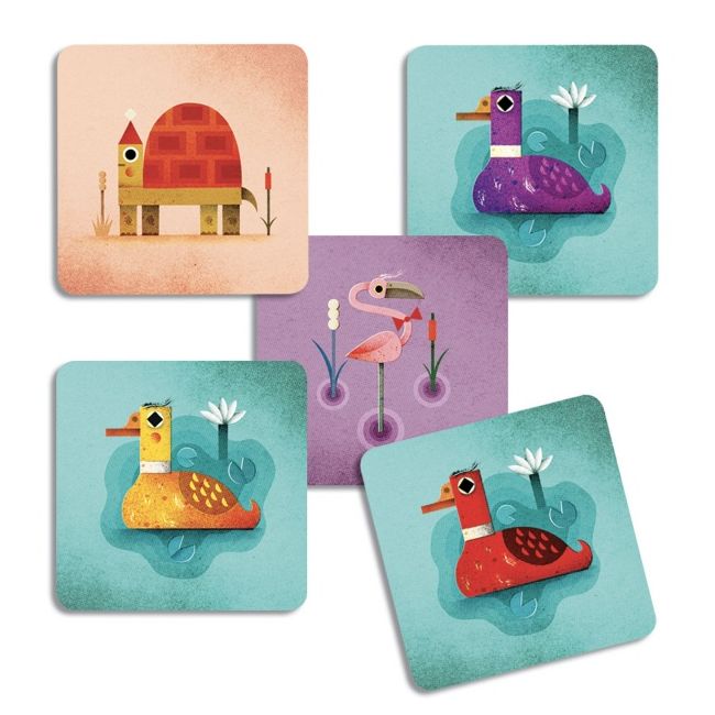 Joc de carti crazy ducks, djeco dj05181