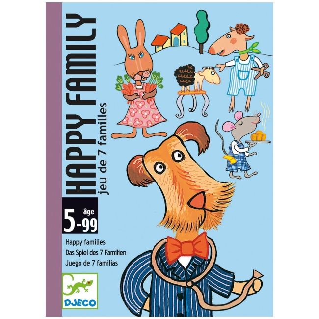 Joc de carti happy family, djeco dj05115