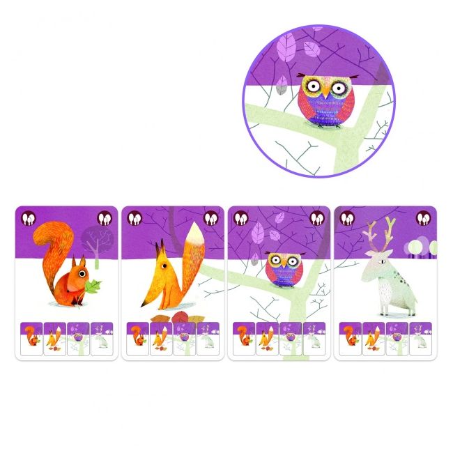 Joc de carti mini natura, djeco dj05128