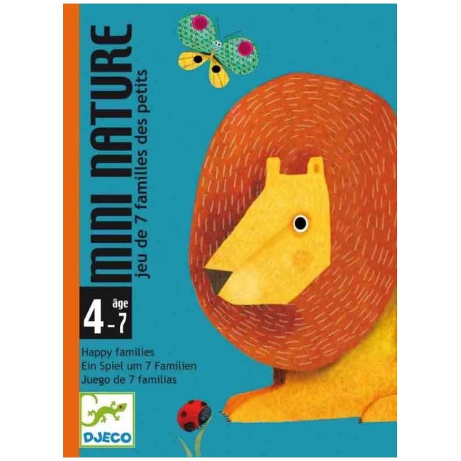 Joc de carti mini natura, djeco dj05128